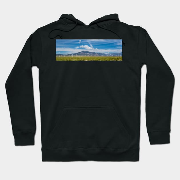 Spring Valley Wind Farm, Nevada, USA (C033/5385) Hoodie by SciencePhoto